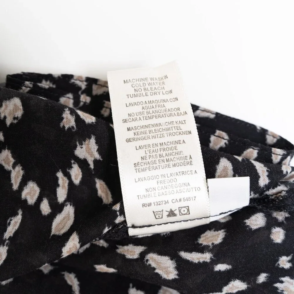 🚨 Anthropologie Cloth & Stone Spotted Lightweight Button Down Shirt - Picture 11 of 11